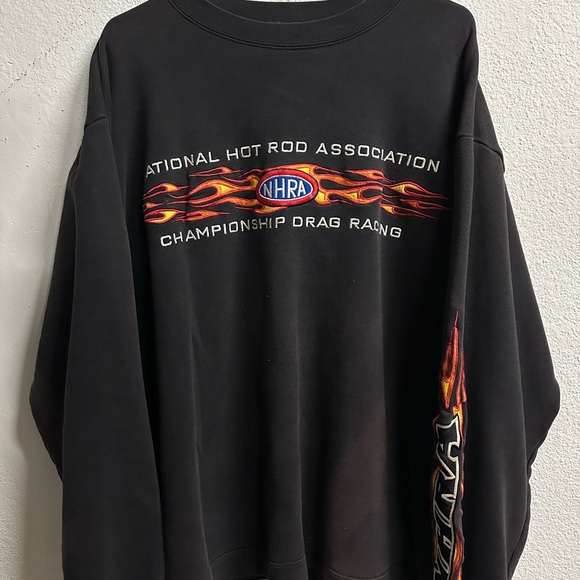 Black Graphic Men's Sweater